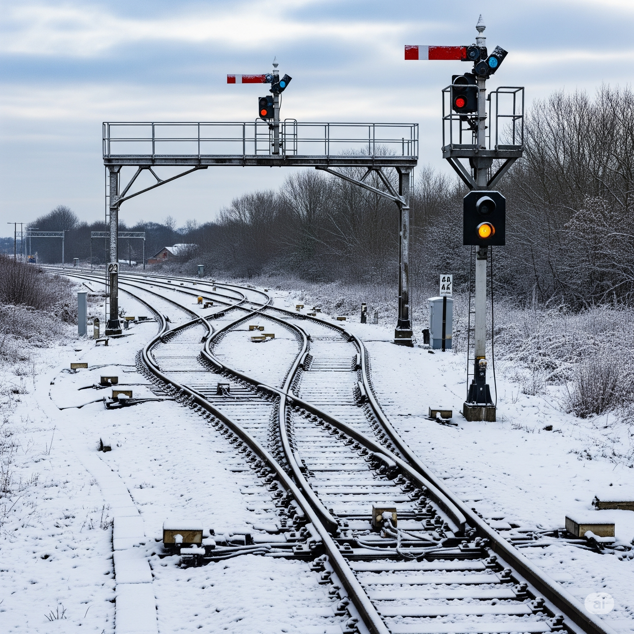 短絡リスクを避けて凍結防止